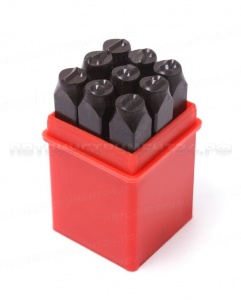 Набор цифровых штампов 9 предметов (7мм) Partner PA-6855-7