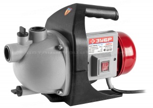 Насос ЗУБР поверхностный, 60л/мин, напор 44м, 1100Вт