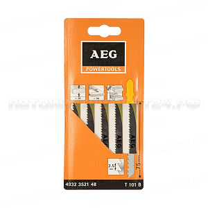 Пилки для лобзика AEG Т101В