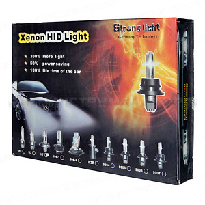 Набор ксенонового оборудования HID-H4-2 BIXENON H4 4300K 12V STRONG LIGHT /1/10 SALE