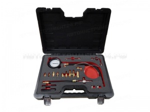 Тестер давления топлива (0-10bar), 20 предметов в кейсе Forsage F-04A3021D
