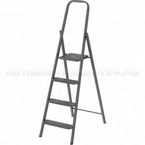 Стремянка 4 ступени, компактная, стальная Россия. Сибртех