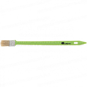 Кисть радиаторная 25 мм, натуральная щетина, пластиковая ручка. СИБРТЕХ