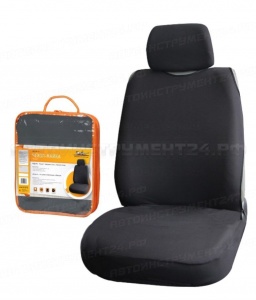 Чехол-майка "Блааст" передний (1 шт.), цвет черный, материал велюр AIRLINE, ASC-SB-03