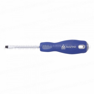 Отвертка шлицевая Slotted 5.5х75 мм, держатель МАСТАК 040-55075H
