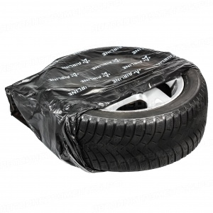 Мешки для колес R12-22, PRO, ПНД повыш.прочн. 25 мкм (105х115 см) компл. 4 шт., черн.