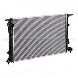 Радиатор охлаждения для автомобилей A4 (07-)/A5 (07-)/A6 (11-)/A7 (10-) 2.7D/3.0D/2.5i/2.8i/3.0i M/A LUZAR, LRc 1804