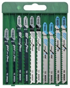 10 ПИЛК. ЛОБЗ. SET T-ХВ., 2609256746