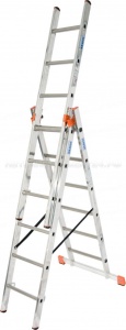 Трехсекционная универсальная лестница Krause MONTO TRIBILO 3х6, 129642