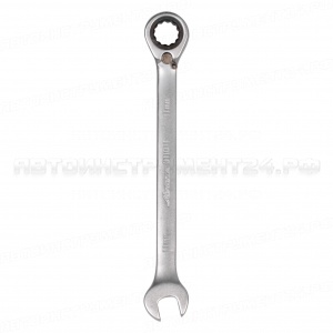 Ключ комбинированный трещоточный с переключателем 11мм AIRLINE, AT-RRS-04