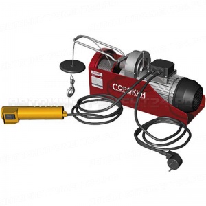 Электротельфер 0,4/0,8т 1350w