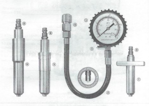 Набор для измерения компрессии , МАЗ, ЗИЛ (Бычок) дизель ПРО