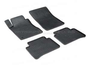 Коврики Mercedes-Benz E-Classe (W211) 2002-2009г резиновый "Сетка" (Seintex) 00886