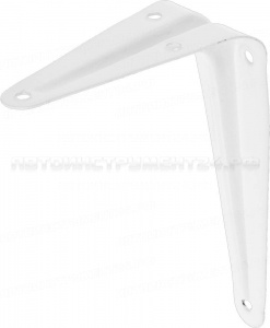 Уголок-кронштейн STAYER "MASTER", 100х75мм, белый