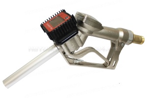 Пистолет топливораздаточный с электронным счетчиком (60 л/мин, BSPT 1" + переходн. на 3/4")