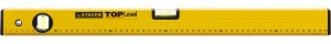 Уровень STAYER "STANDARD" "TOPLevel", коробчатый, 2 противоударных ампулы, линейка, 60см