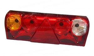 Фонарь задний UNIVERSAL Europoint (Schmitz) желтый поворотник с АМР разьемом, левый U024.3716-03L