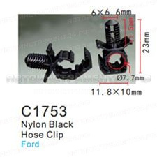 Клипса для крепления внутренней обшивки а/м Форд пластиковая (100шт/уп.) Forsage клипса F-C1753(Ford)