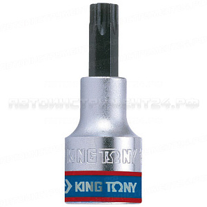 Насадка (бита) торцевая 3/8";, TORX, T10, L = 50 мм KING TONY 302310