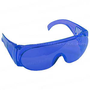 Очки STAYER "STANDARD" защитные с боковой вентиляцией, голубые
