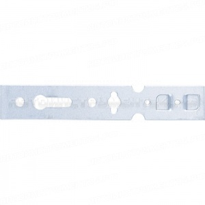 Пластина анкерная АО для оконного профиля KBE, VEKA, 150 мм (58 c), цинк, Россия. СИБРТЕХ