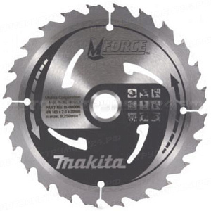 Пильный диск по дереву Makita B-08006 (B-31223)