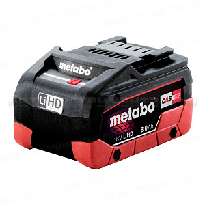 Аккумулятор LiHD 18В 8.0 Ач в инд.упаковке Metabo