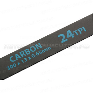 Полотна для ножовки по металлу, 300 мм, 24TPI, Carbon, 2 шт. GROSS
