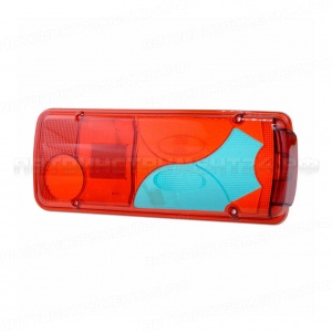 Стекло фонарь задний U0025.3716-10R MAN TGA правый синий (M611821, 0360CR, TD-57-076RS) /20