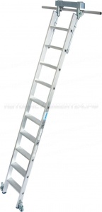 Стеллажная лестница для Т- шины 10 ступ. Krause STABILO, 815651