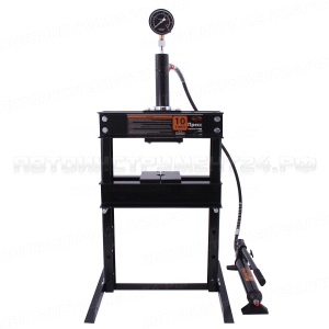 Пресс гидравлический настольный для выпрессовки и запрессовки деталей 10 тонн