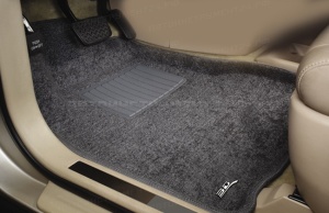 Коврики Lexus IS II/ SC II 2005-2013г 3D серый "Tufted"