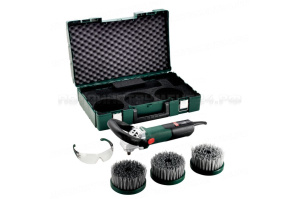 PE 15-25 SET Renovation Полирователь 1500вт+3щетки Metabo