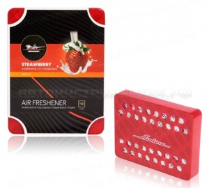 Ароматизатор под сиденье гелевый макси "Тундра" клубника со сливками AIRLINE, AFSI140