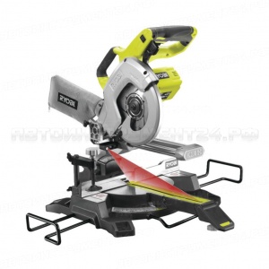 Аккумуляторная торцовочная пила RYOBI R18MS216-0