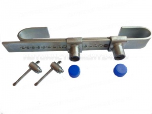 Замок реечный ( краб) для дверей контейнера или фуры (удлиненный 525мм)