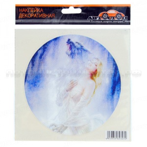 Наклейка AB-93039 "ОБОРОТЕНЬ" малая (диаметр 12см) АВТОСТОП /1/1000