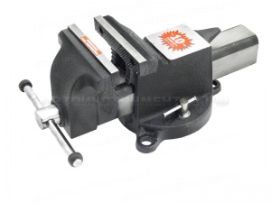 Тиски стальные поворотные с наковальней 5"-125мм Forsage F-6540205