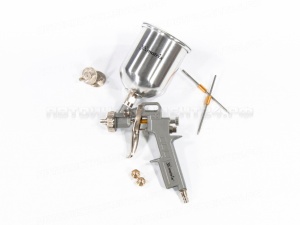 Краскораспылитель пневмат. с верхним бачком V= 0,6 л + сопла диаметром 1.2, 1.5 и 1.8 мм MATRIX