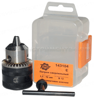 патрон сверл. 1.5-10mm 2кл.(конический В12) 143104