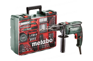 SBE 650 Дредь уд.БЗП с набором оснастки 79 предм. Metabo