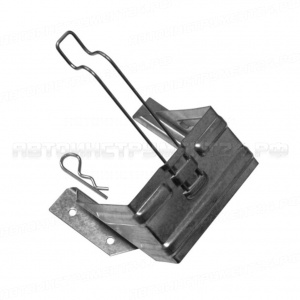 Держатель противооткатного упора 160 мм (оцинкованный)