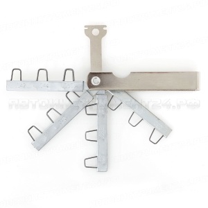 Набор щупов для свечей зажигания 12 листов 0.63-1.14мм (Измерит)