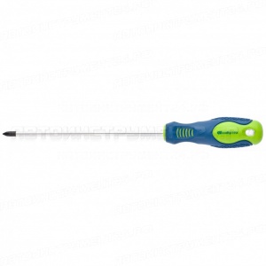 Отвертка, PH1 х 150 мм, CrV, двухкомпонентная рукоятка. СИБРТЕХ
