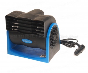 Вентилятор HX-301 16см (6") 12V (9/13W) диммер, безлопастной, black/blue MITCHELL 1/24 NEW