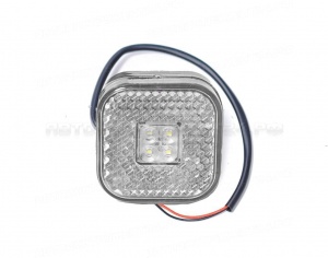 Фонарь маркерный универсальный 110.3731-01 белый (уп.55шт)