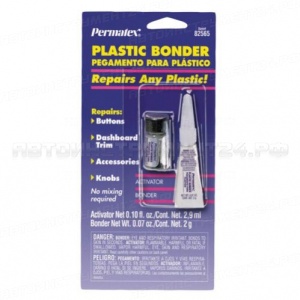 Клей-супер "DR. BOND" для пластика (двухкомпонентный) 2гр+2,9мл PERMATEX /1/6 HIT