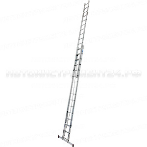 Двухсекционная лестница с тросом Krause CORDA 2х16, 031525