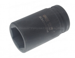 Головка торцевая 30мм 3/4" 6-гранная ударная удлиненная L=85мм ROCKFORCE RF-46510030 /1/10
