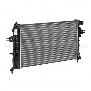 Радиатор охлаждения для автомобилей Astra G (98-)/Zafira A (99-) 1.4i/1.6i/1.8i MТ LUZAR, LRc 2150